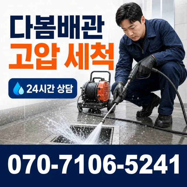 충북 음성군 맹동면 찬샘골길 하수구막힘뚫기 상담 이미지 4